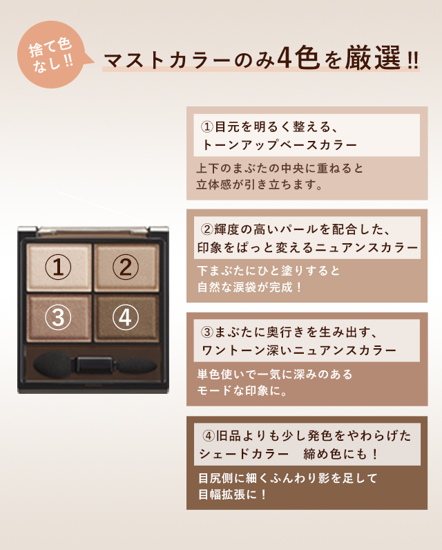 スキニーリッチシャドウ N SK01（トゥルーブラウン）