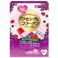 ビューパワー プラセンタ・コラーゲン<ゼリー>アサイー風味(32本入)