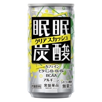 眠眠炭酸 クリアスカッシュ (炭酸飲料)