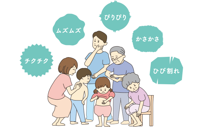 乾燥や肌あれでお悩みの方に 全身用保湿剤 ノブ公式ブランドサイト