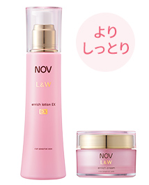 メルカリ便　ノブ　エンリッチローション　ミルク　セット売り nvlw-002.jpg