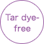 Tar dye-free